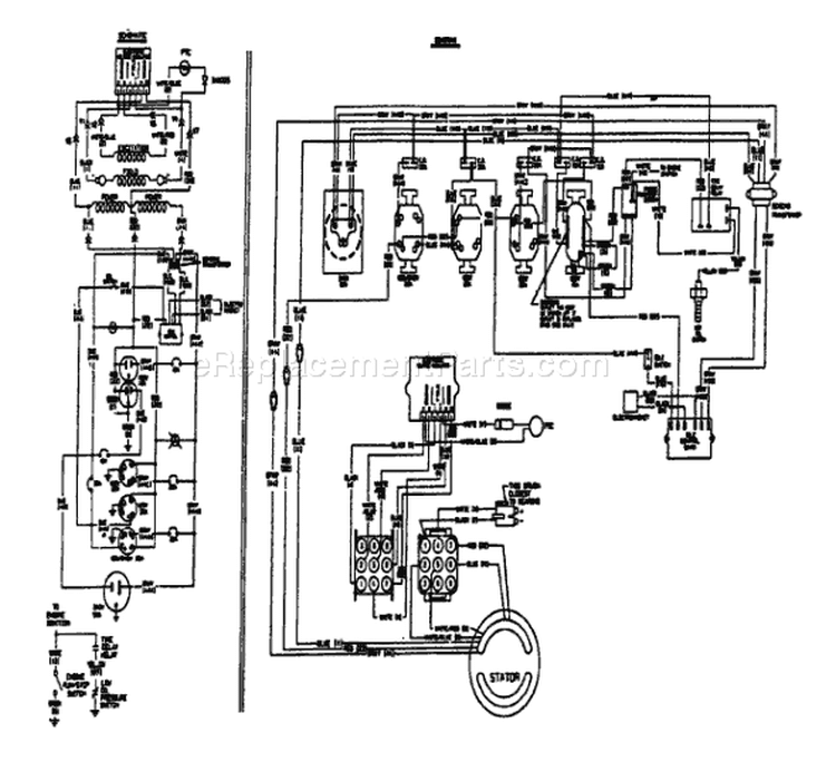 Page F Diagram and Parts List for 9386-2 C8000 Briggs and Stratton Generator